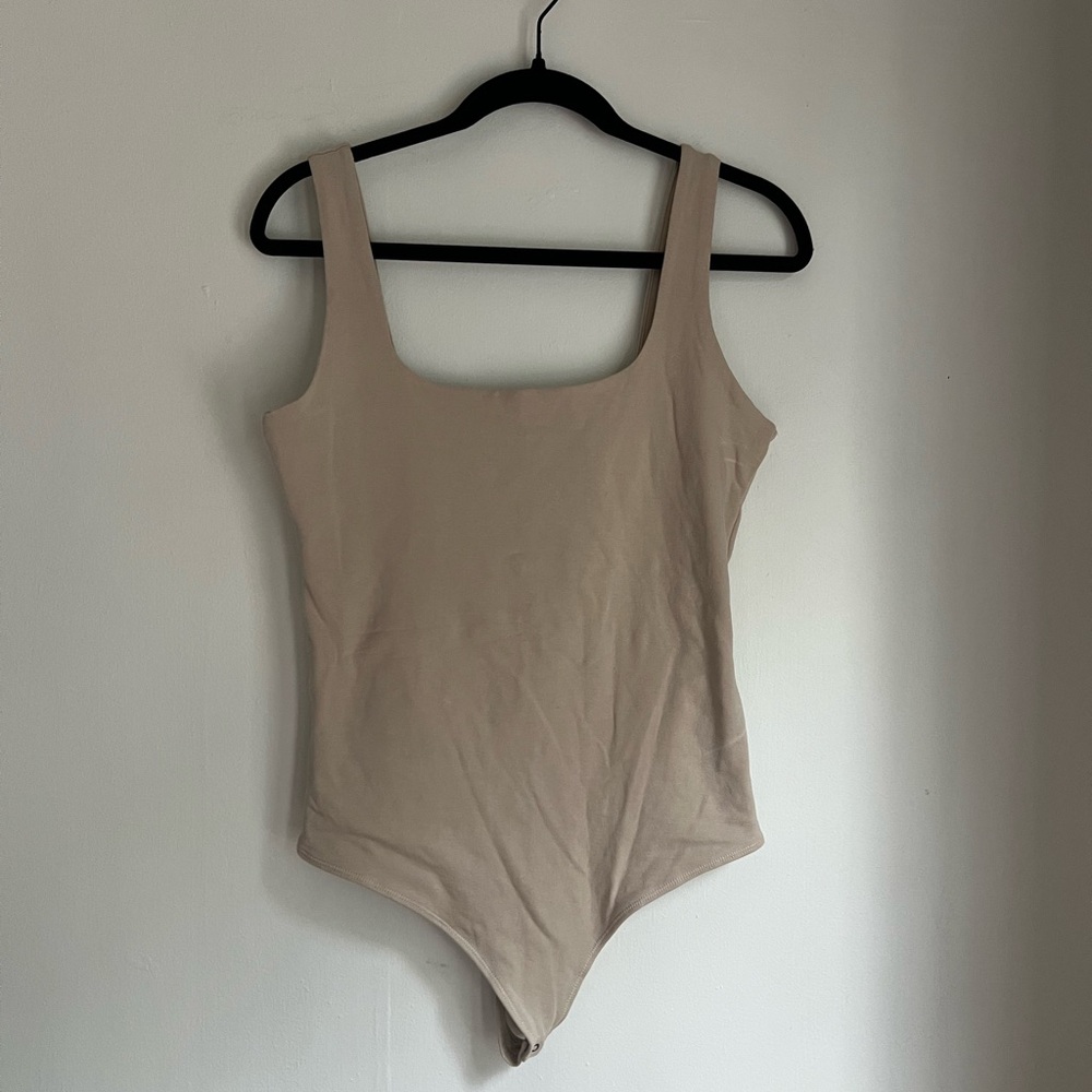 Abercrombie & Fitch Tan Bodysuit Large